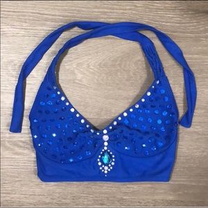 Blue Dance Audition Bra Top